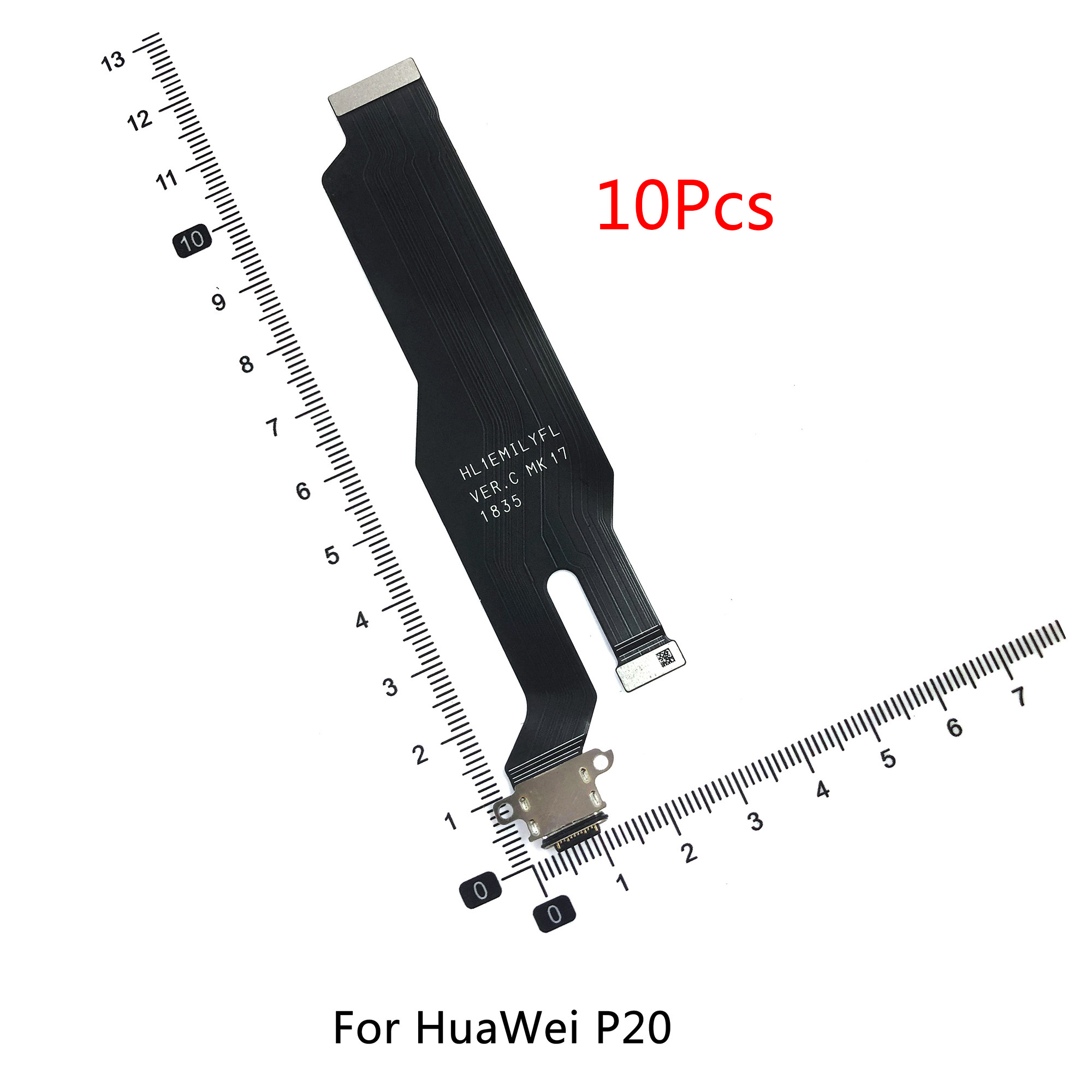USB Charging Dock Port Socket Jack Connector Charge Board Flex Cable For Huawei P9 P9Plus P9Lite mini P9Lite P8Lite P10 P20 P30 Lite Plus Pro Microphone Mic