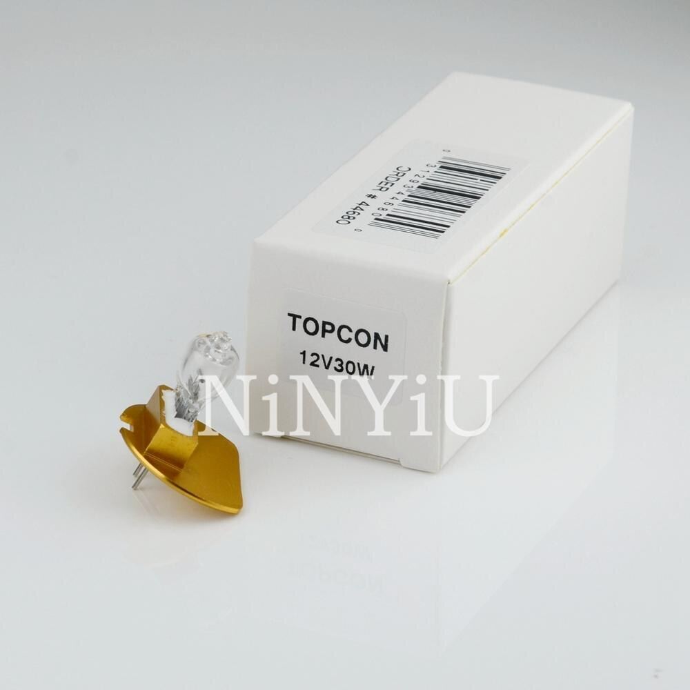 Topcon sl-d7 sl-d8z sl-8z slit lamp bulb topcon 12v30w 44680-25700 sl-d7 sl-d8z sl-8z ophthalmic slit microscope light bulb