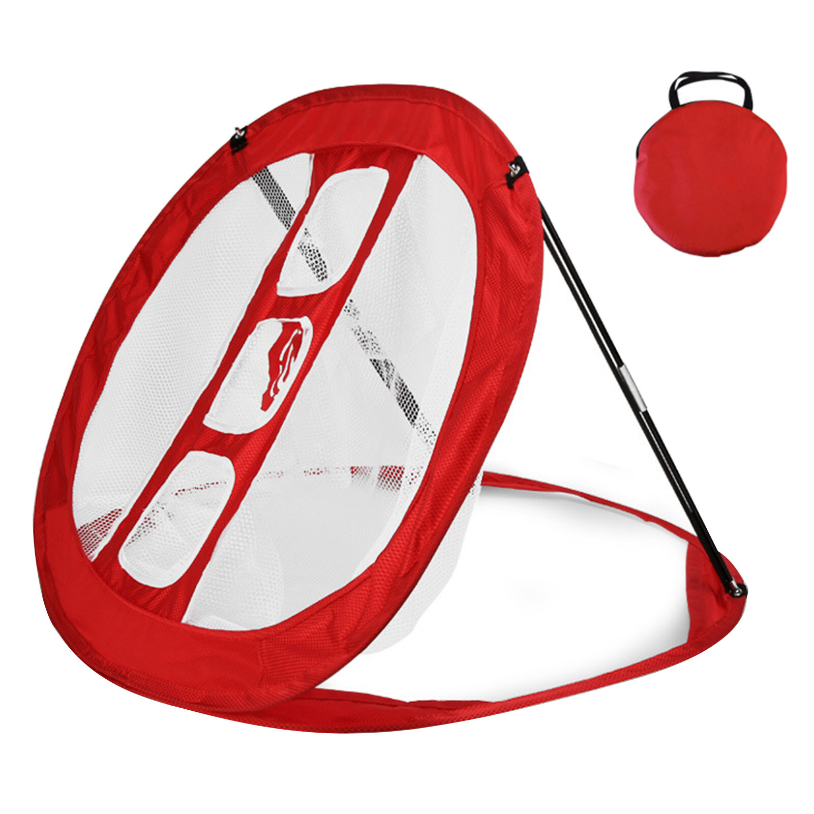 Honrane(Ready Stock) Foldable Golf Practice Cutting Net Waterproof Pitching Cage Mat Training Aid