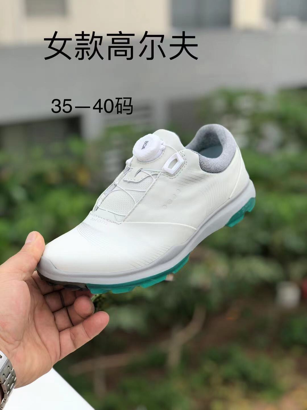 Original Ecco Women s Sports running shoes sneakers Golf shoes 515002