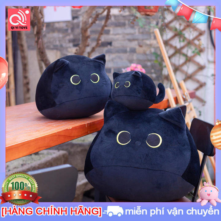 【Hot Sale🥇】QIYI Đồ Chơi Búp Bê Nhồi Bông Hình Mèo Dễ Thương Gối Mèo Thú Nhồi Bông Mềm Gối Ngủ Trưa Quà Tặng Sinh Nhật Sáng Tạo Cho Trẻ Em,Hoàn trả…