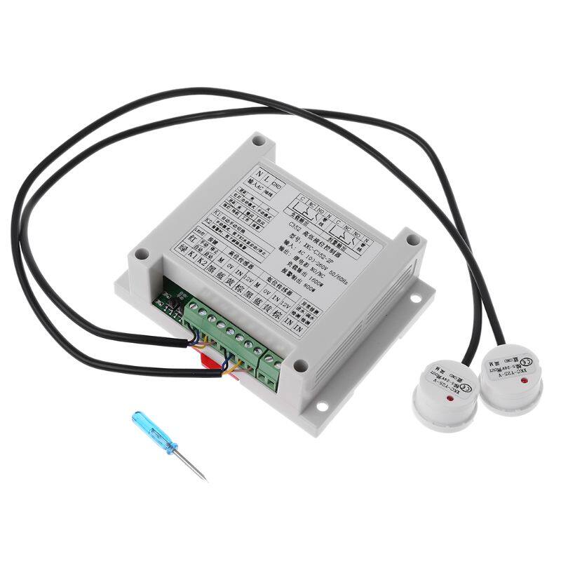 High And Low Liquid Level Intelligent Controller With 2 Non-contact Sensor Module Automatic Control Liquid Water Level Detection Tool