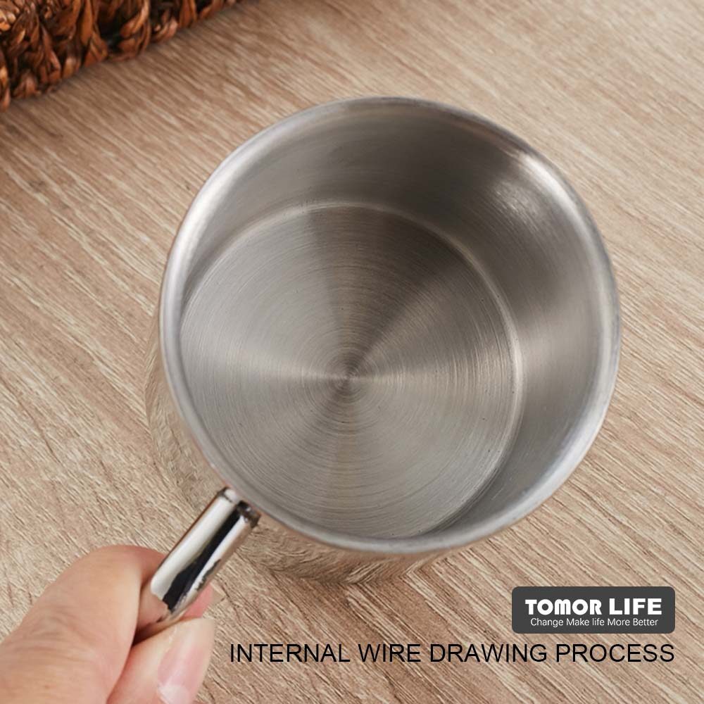 Tomor Life Cốc Cà Phê Hai Lớp Inox 304