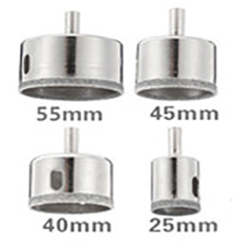Multi-Functional 360 Degree Adjustable Universal Tile Marble Glass Ceramic Floor Drilling Hole Tools Hole Opener Locator Position Ruler Puncher