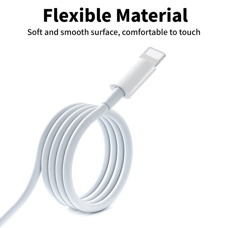 FONKEN Cáp Sạc Nhanh PD 20W USB C Sang Lightning PD USB-C Truyền Dữ Liệu Đồng Bộ Type C TypeC Cho iPhone 12 Apple