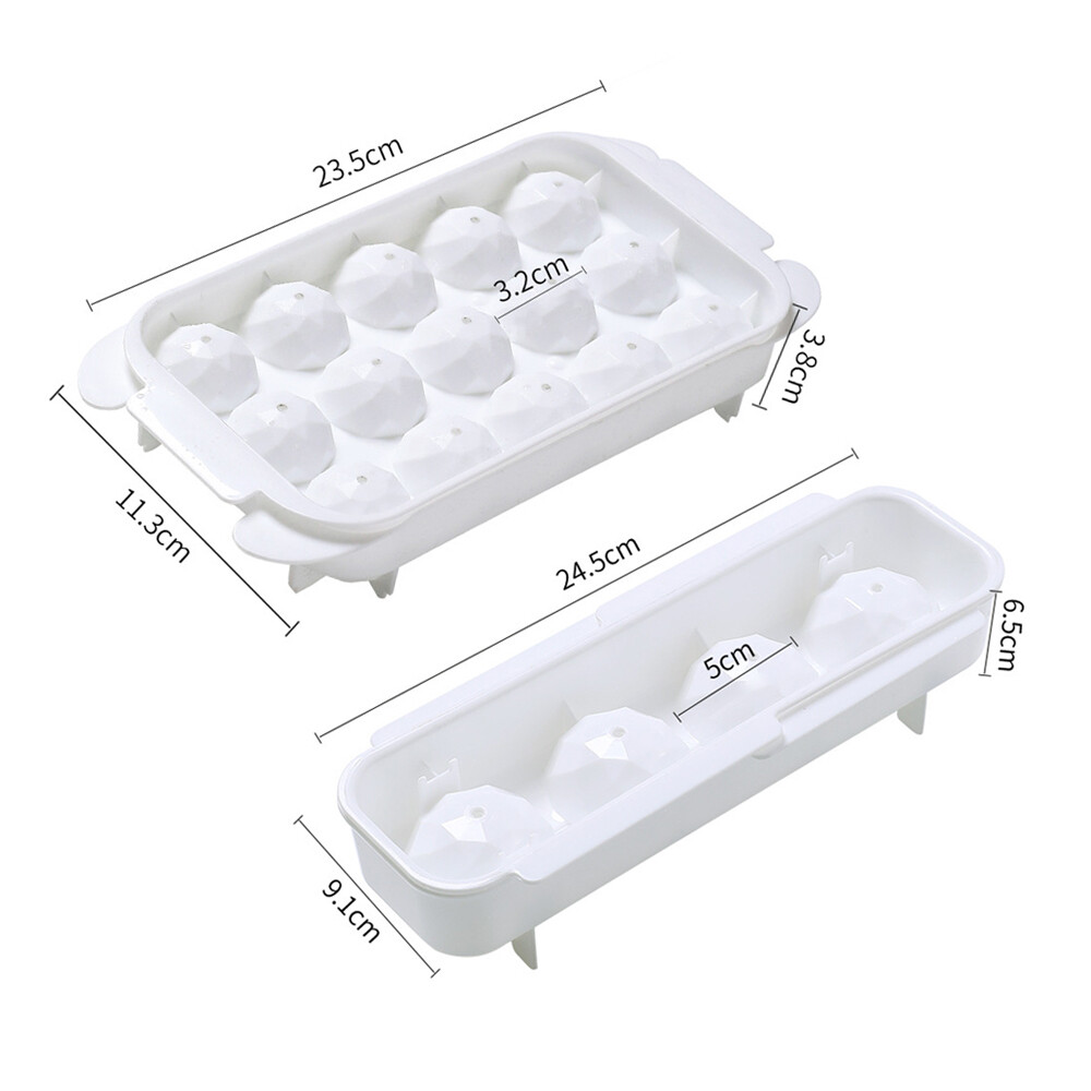 Round Ice Ball Mold Plastic Ice Cream Mold Whiskey Ice Cube Tray Bar Kitchen Tools
