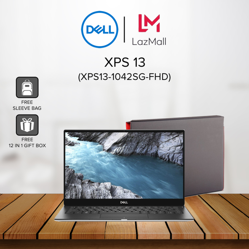 Dell XPS 13 (XPS13-1042SG-FHD) 13.3 FHD Laptop Silver ( i3-10110U, 4GB, 256GB SSD, Intel, W10 ) Malaysia