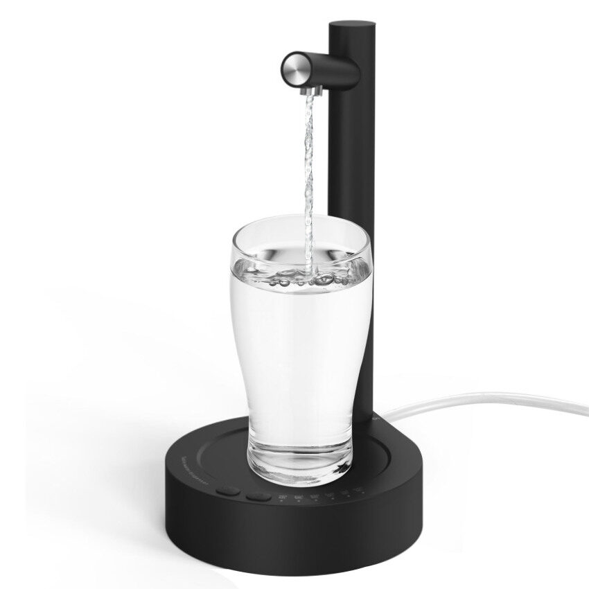 Water Dispenser Water Bottle Pump,6 Levels Of Quantitative USB Automatic Water Dispenser Multifunctional Smart Pumping Machine Low Noise For For Home, Office, Outdoor