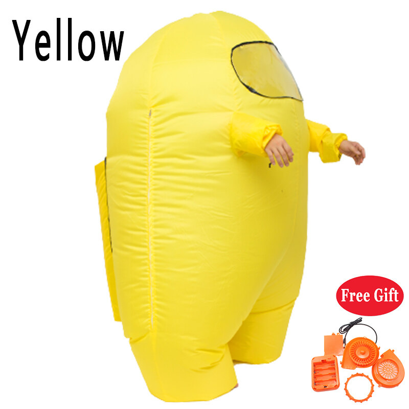 Astronaut Costume Inflatable Space Suit for Kids Adult Boy Girl Men