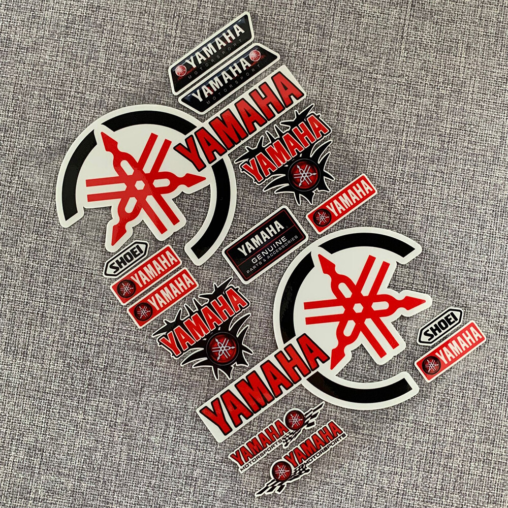 New Yamaha AGV SHOEI Reflective Cross-country Motorcycle Sticker LOGO Decal