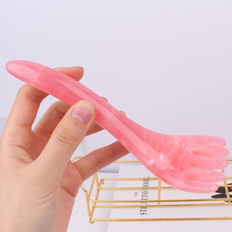 Nhựa Lược mát xa đầu sáp ong Lược da đầu cạo mát xa khuôn mặt