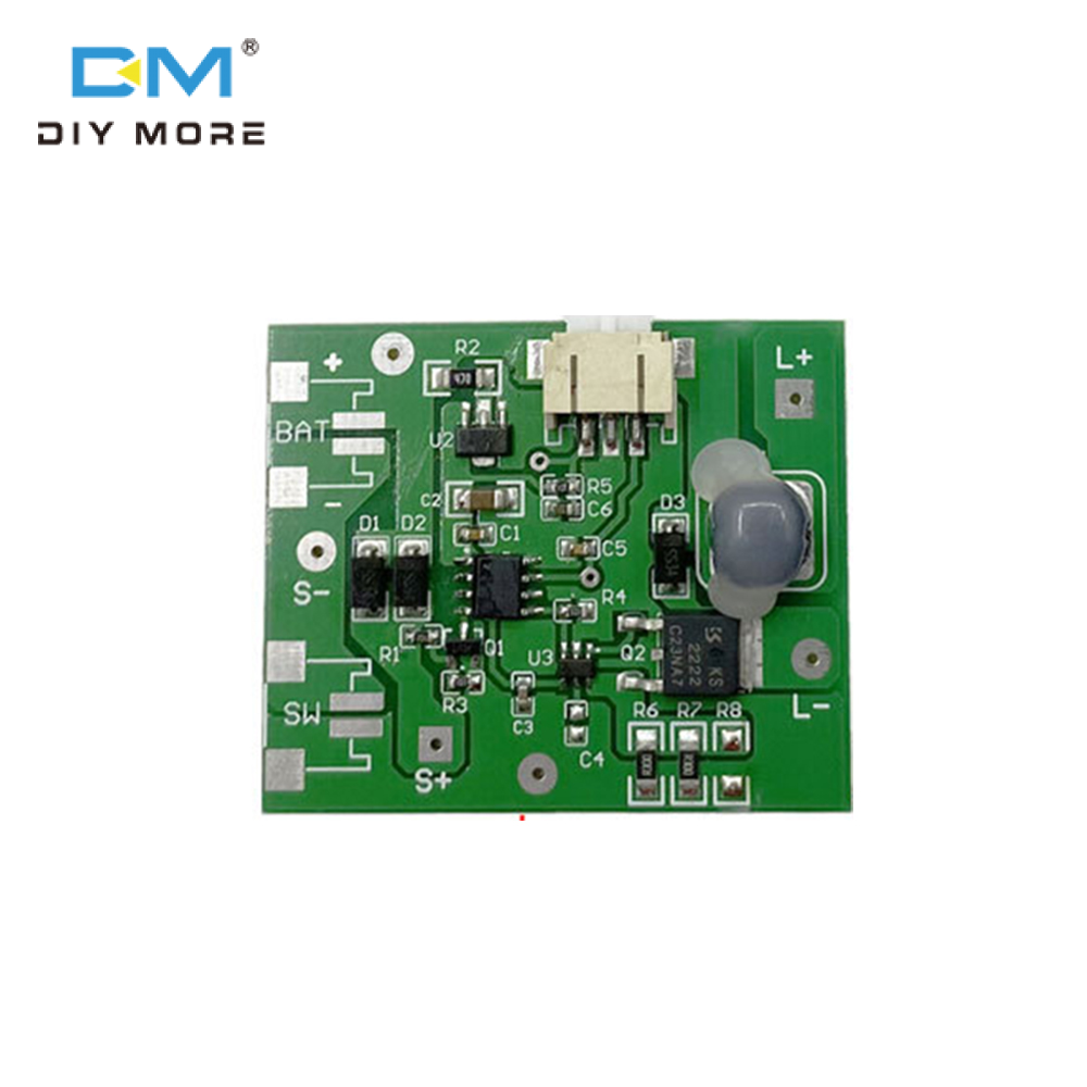 diymore Đèn năng lượng mặt trời điều khiển sạc năng lượng mặt trời mô-đun 3.7V 7. 4v11.1v bảng mạch điều khiển pin lithium với điều khiển từ xa