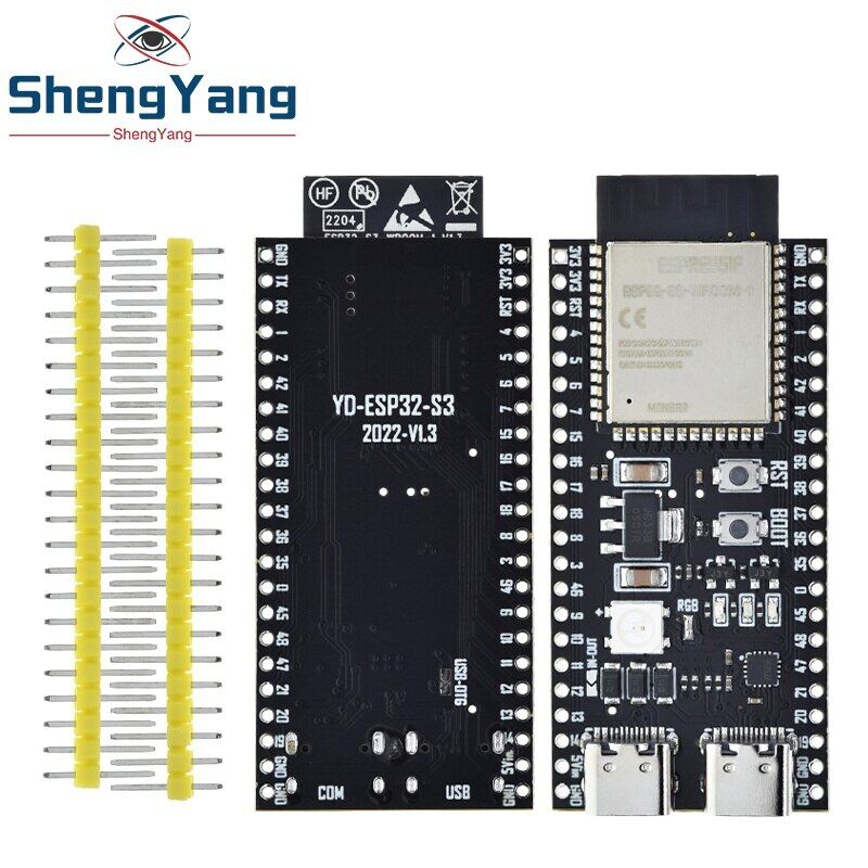 ESP32 / ESP32-S3 +Bluetooth Internet Of Things Dual Type-C Development Board Core Board ESP32-S3-Devkit C N8R2 For Arduino