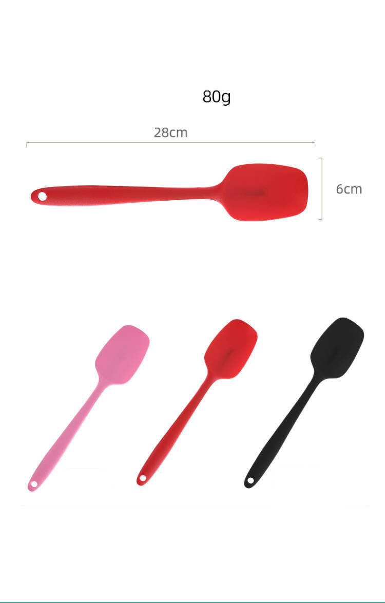 1PC Silicone t xẻng bơ bơ bơ bơ mứt scraper nướng bánh scraper
