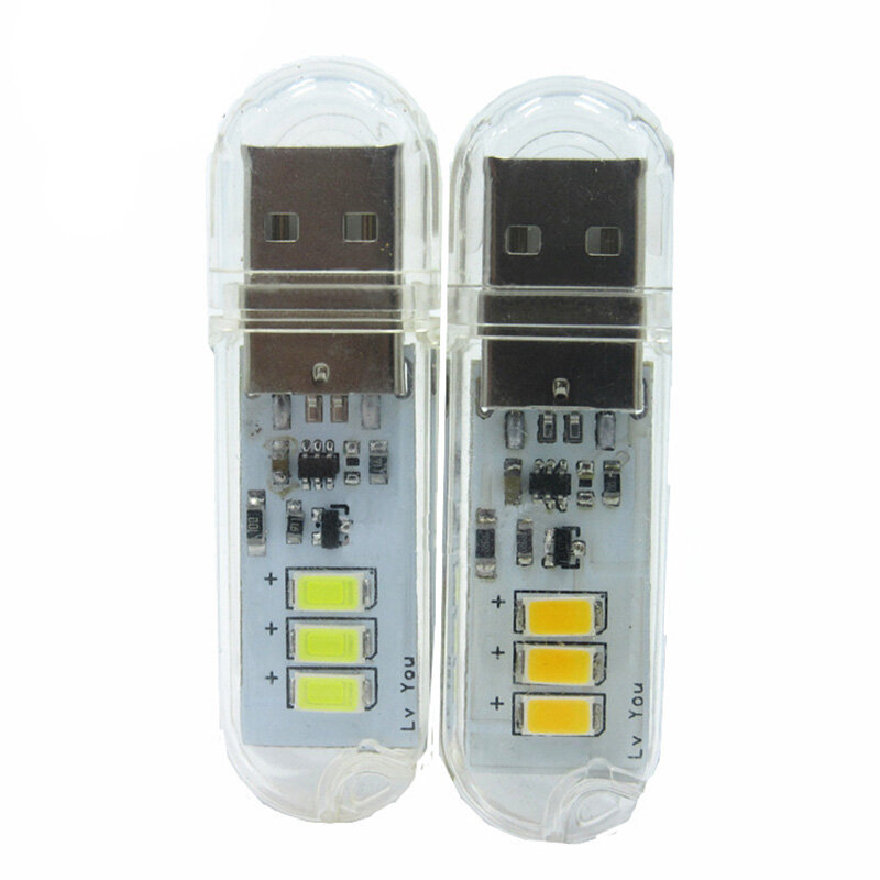 USB Light Module Portable Night Light Touch Switch Light Laptop Desk Lamp