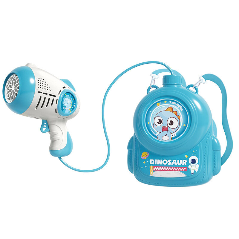 CONUSEA Children's dinosaur backpack bubble machine fully automatic handheld space bubble machine