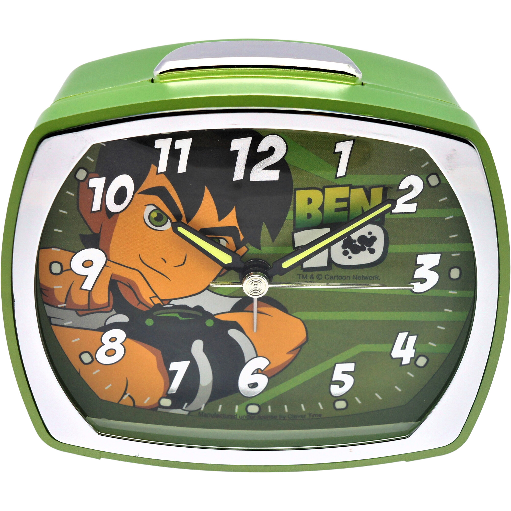 Ben 10 Alarm Clock Twin Bell Loud Alarm BTTC901 Green Lazada