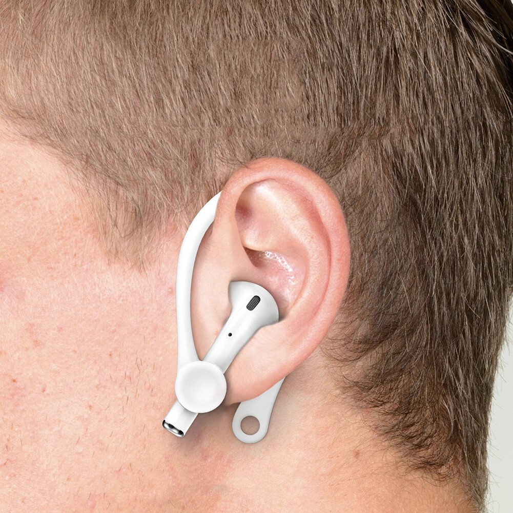 【Cozyy Space】 2Pcs Mini Durable Anti-Mùa Thu Bluetooth Tai Nghe, Móc Tai Giữ Tai Nghe Cho Airpods 1 2