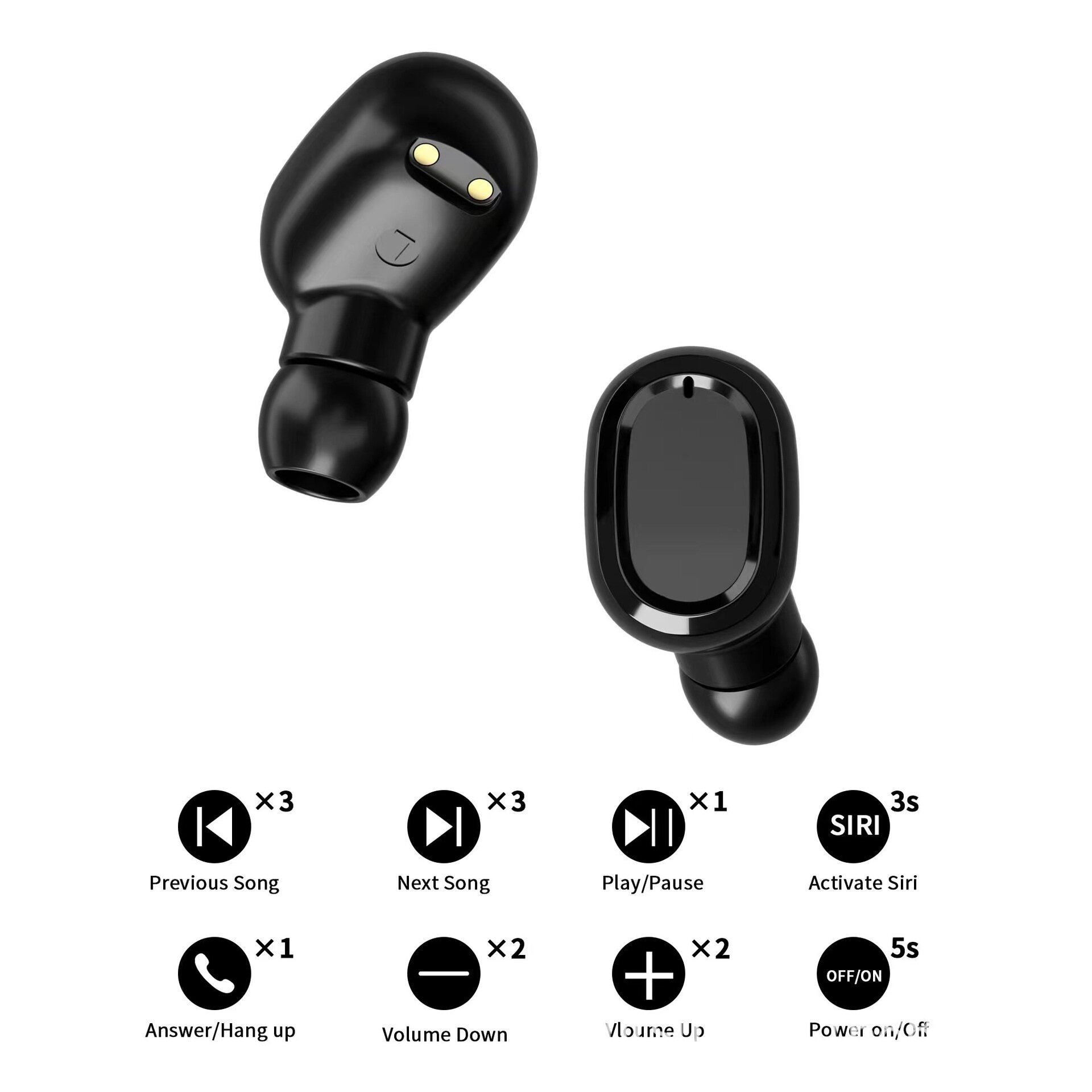 A6S bluetooth không dây mini tai nghe thể thao