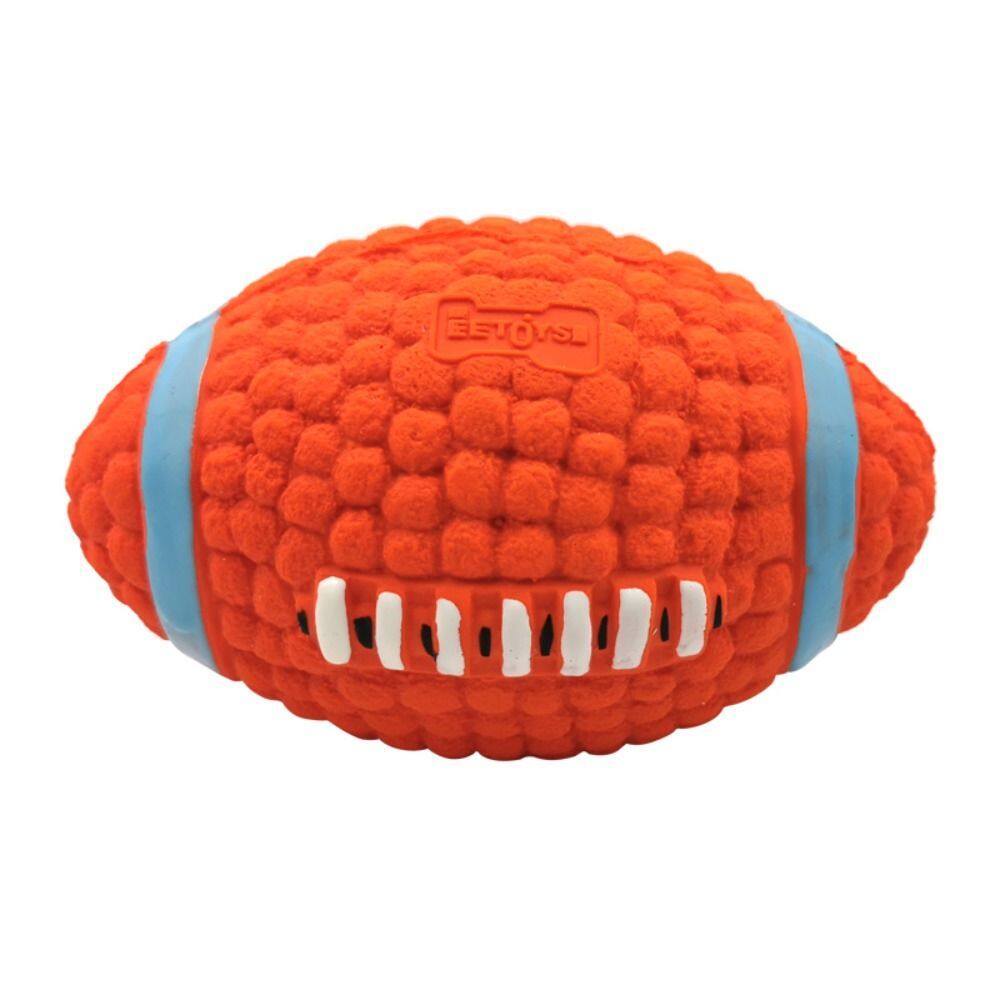 HGII Rugby Tennis Volleyball Football Bite Resistant Dog Throw Toys Interactive Outdoor Play For Small Large Dogs Chihuahua Golden Retriever Dog Chew Toy Pet Training Toy Pet Accessories Dog Supplies