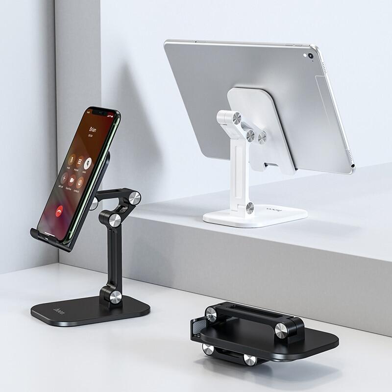 Có Thể Gập Lại Kim Loại Máy Tính Để Bàn Máy Tính Bảng Chủ, Hỗ Trợ Mở Rộng Bàn Cho iPhone iPad Xiaomi Bàn Giá Đỡ Điện Thoại Di Động Có Thể Điều Chỉnh