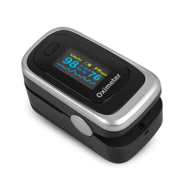 Nơi bán BuyBowie Nâng Cấp Oxy Màn Hình Ngón Tay, Spo2 Pulse Oximeter, Tốc Độ Xung Màn Hình, độ Bão Hòa Ôxy máu với MÀN HÌNH Hiển Thị OLED, Dây Buộc dành cho Trẻ Em và Người Lớn, FDA/Chứng Nhận CE, bạc Màu Đen (Bạc/Bạc đen/Đen Vàng/Trắng Ph