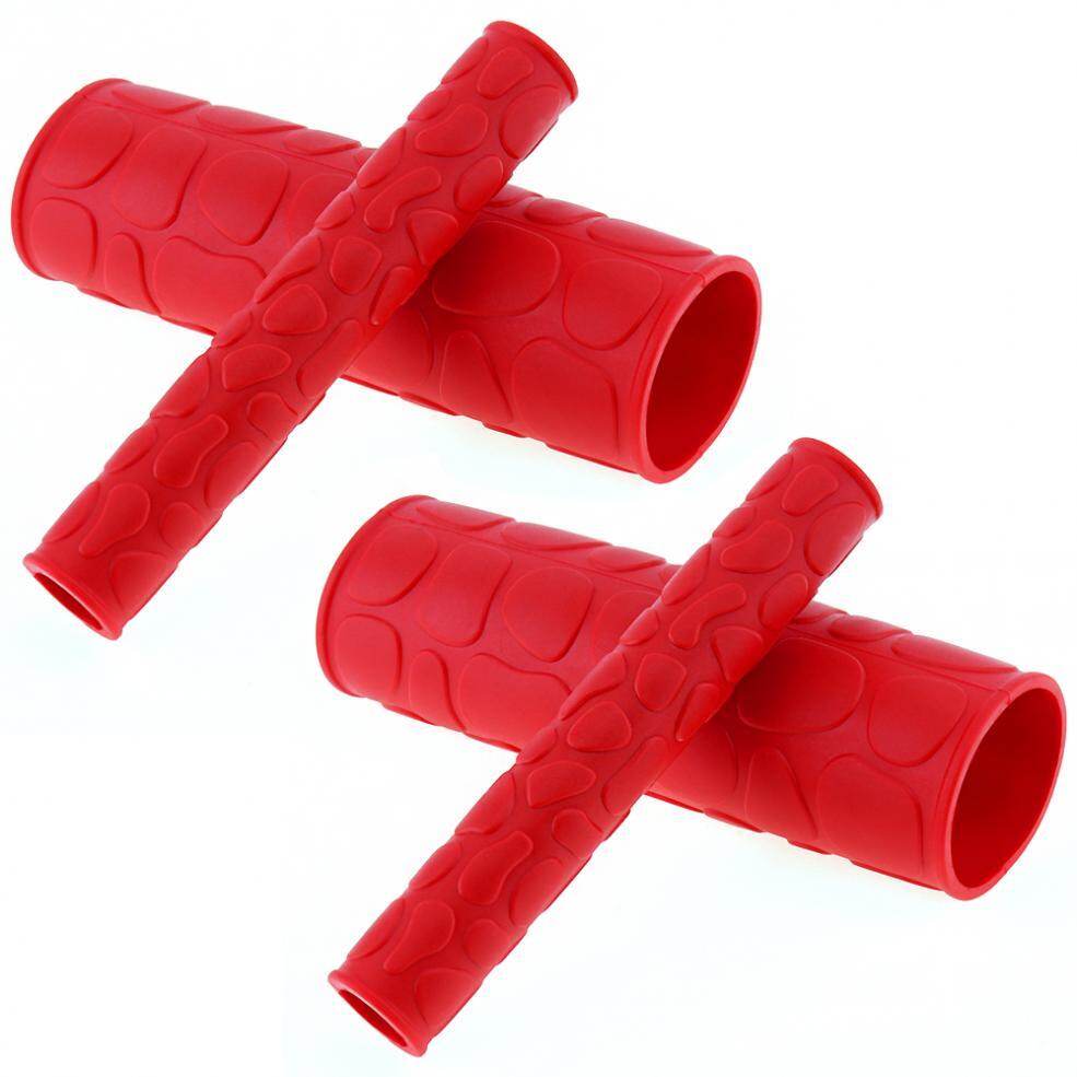 1Set Soft TRP Motorcycle Handle Grips with Pattern and Handbrake Covers for Motorcycle