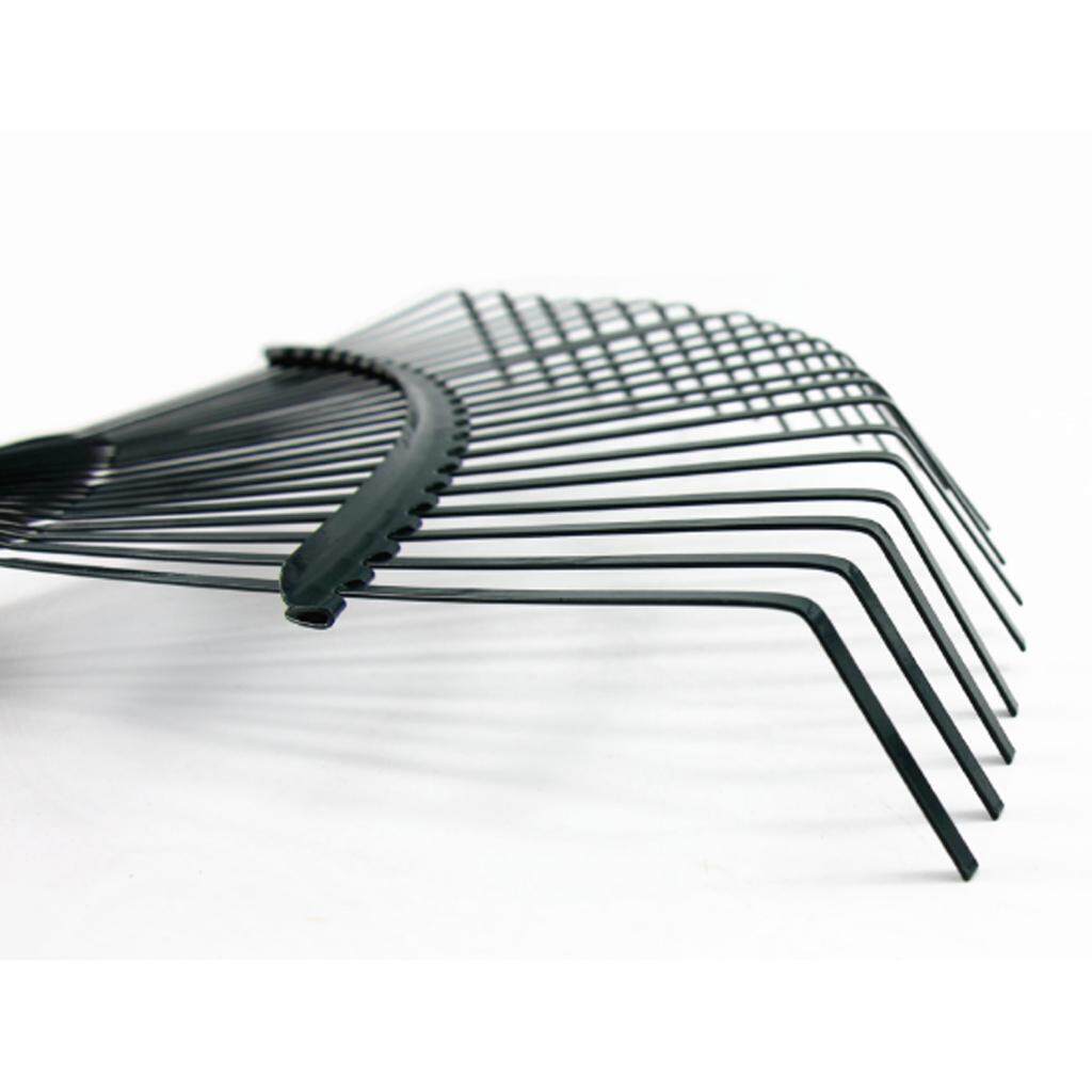 Loviver Steel Metal Rake Head Heavy Duty Replacement Lawn Leaves Garden