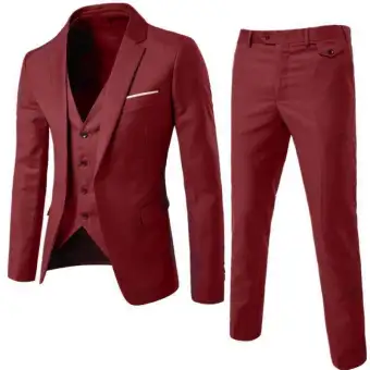 Men S Suit Three Piece Suit Plus Size Business Slim Fit