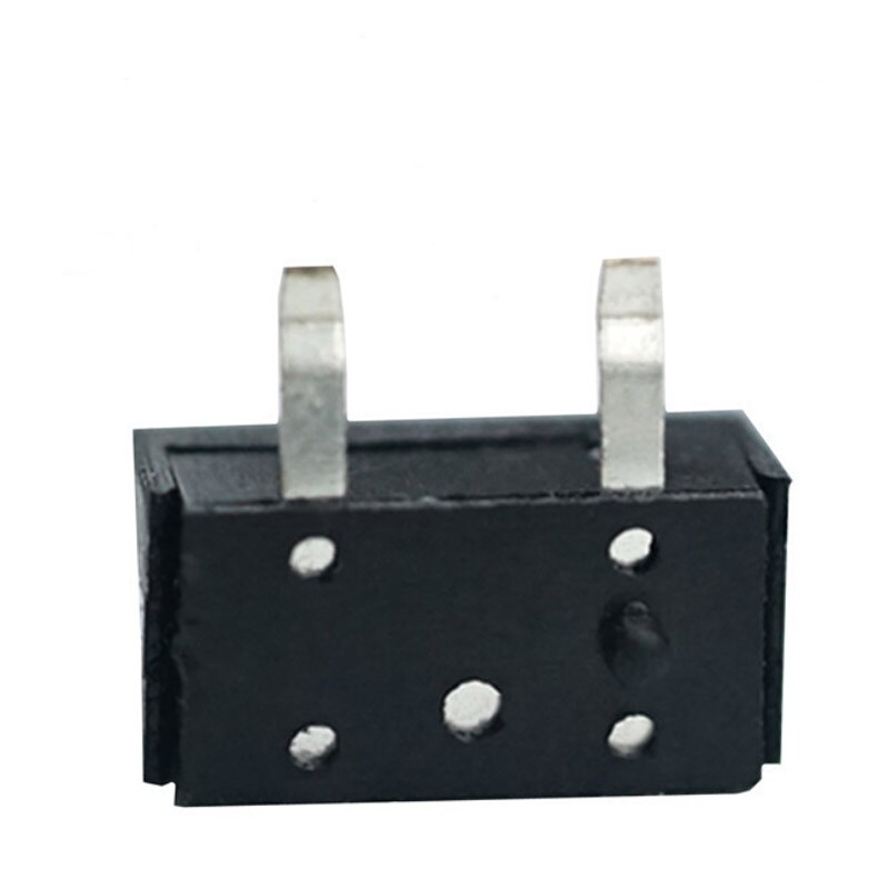 【A HOT】 10pcs/lot black small/micro switch camera switch reset detection stroke limit miniature 2-foot straight foot mini Mouse switch