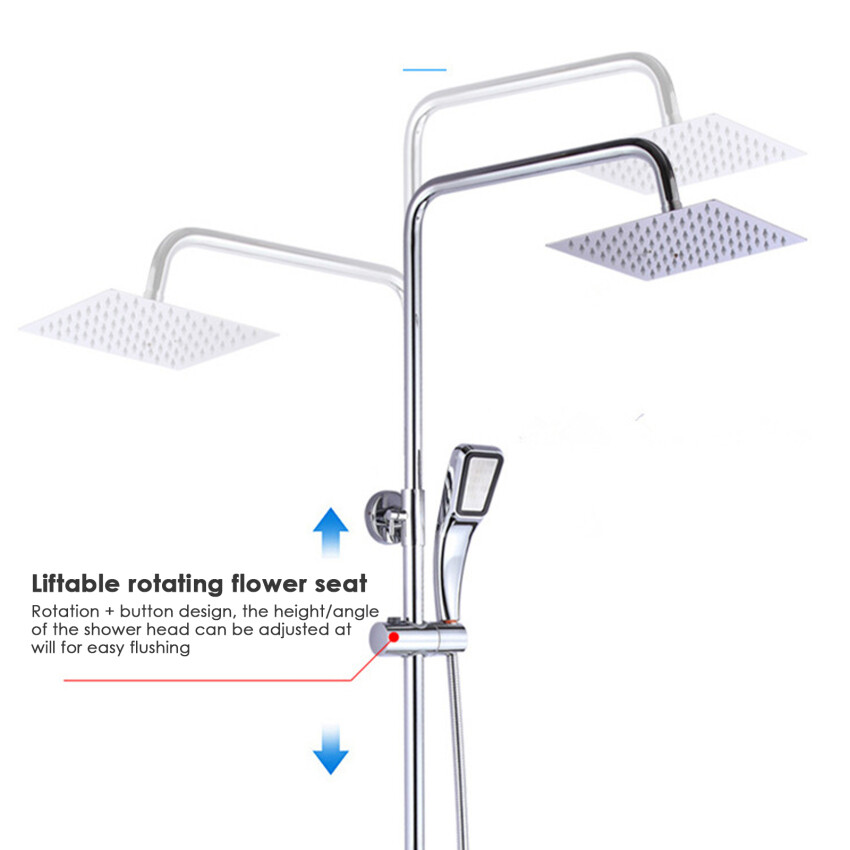 Giá Đỡ Thanh Trượt Đầu Vòi Hoa Sen Phòng Tắm Chắc Chắn Thay Thế Bằng ABS Giá Đỡ Có Thể Điều Chỉnh Được Làm Bằng Thanh Trượt Đầu Vòi Hoa Sen Chắc Chắn