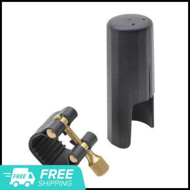 Leather Ligature Fastener with Plastic Cap for Tenor Sax Saxphone Bakelite Mouthpiece (Standard) Malaysia