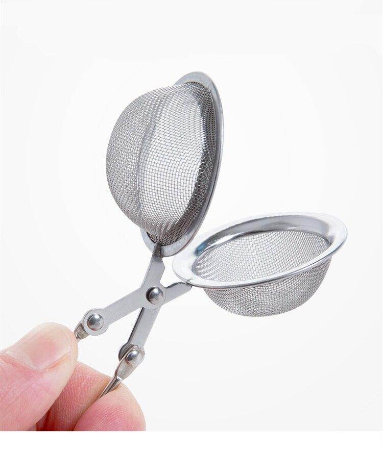 HELLOYOUNG Tea Infuser Stainless Steel Tea Pot Infuser Sphere Mesh Tea Strainer Handle Tea Ball