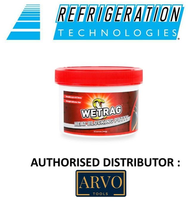 Refrigeration Technologies RT400P Viper Wetrag Heat Blocking Putty – 12 Oz Jar