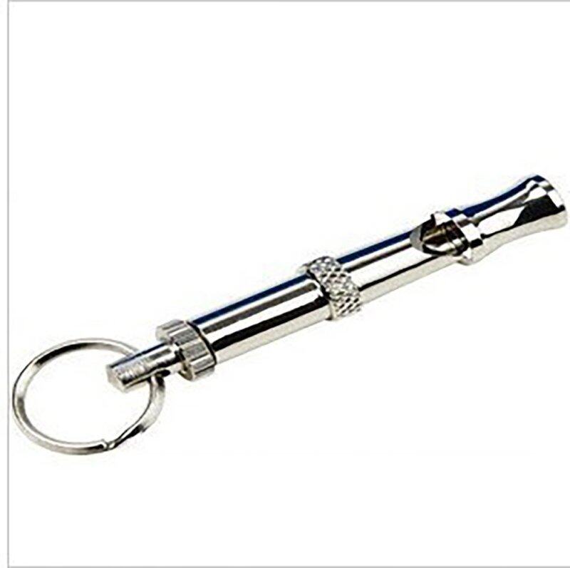 BRC thép không gỉ huấn luyện chó còi thiết bị ngừng sủa di động thiết bị âm thanh Repeller với Ring Universal Pet Nguồn cung cấp