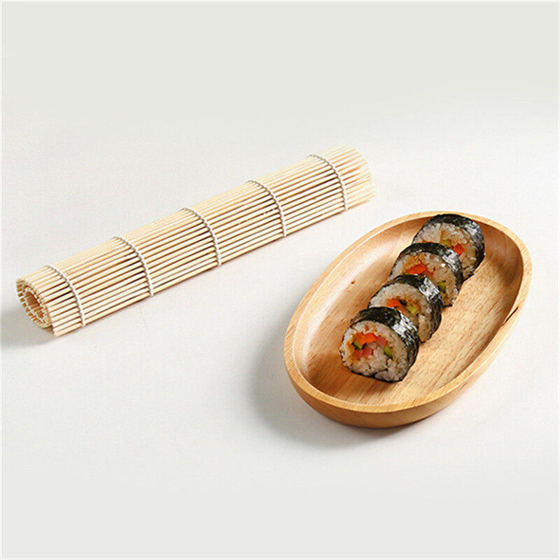 Bộ Dụng Cụ Làm Sushi Bằng Tre Khuôn Cuộn Cơm Khuôn Nhà Bếp Tự Làm Mái Lăn Cơm