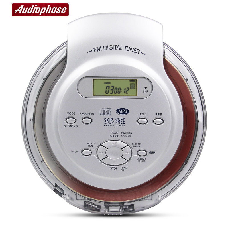 New American Audiologic portable CD player Walkman CD player supports English CD