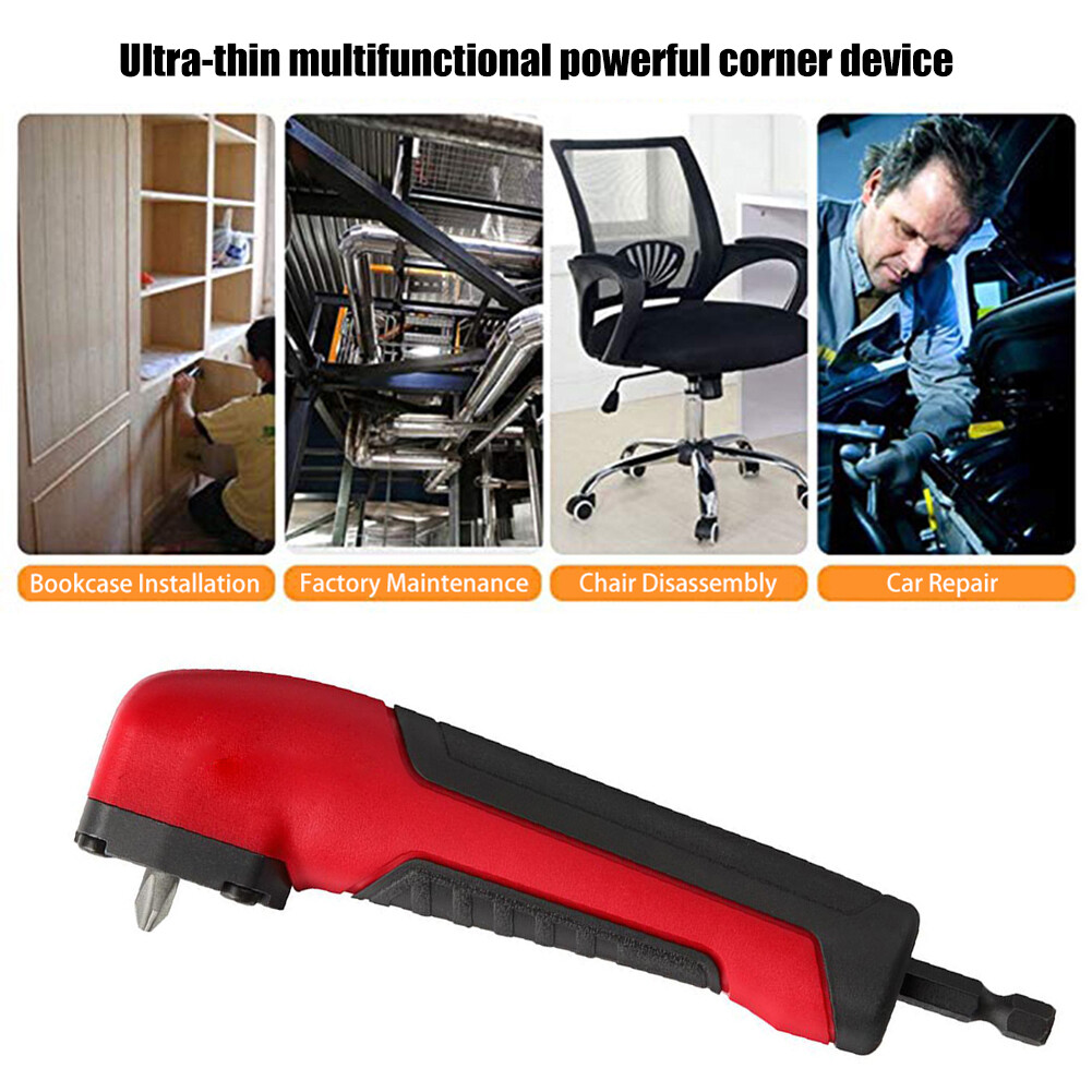 {Giảm 5% 2 cái} Mũi Khoan Kéo Dài 90 Độ, Giá Đỡ Ổ Cắm Mũi Khoan Lục Giác Tuốc Nơ Vít
