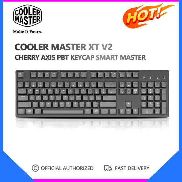 Cooler Master XT V2 Mechanical keyboard PBT keycap cherry axis Intelligent master Mechanical keyboard PC gamers Singapore