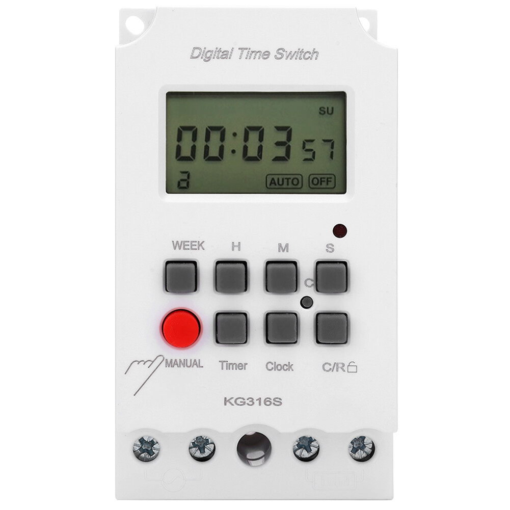 Digital Time Switch Timer Switch 32 Groups KG316S For Advertising Signs Neon