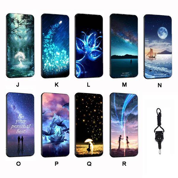 For Lenovo K5 Play Silica Gel Soft Phone Case With Ring And String
