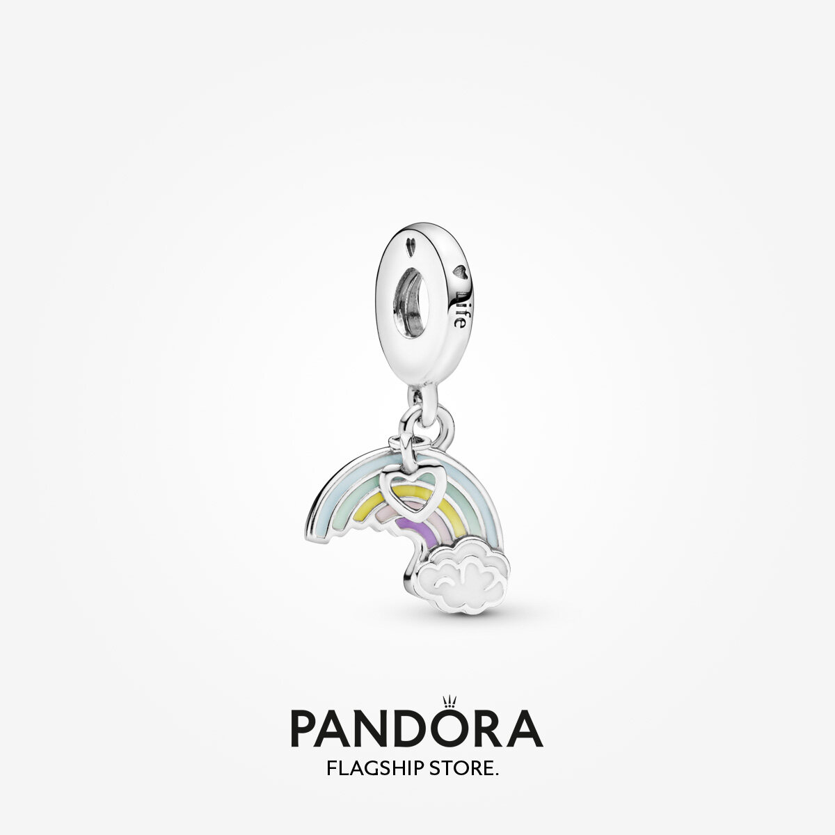 pandora rainbow cloud charm