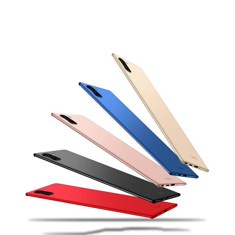 For Samsung Galaxy Note 10 Plus + / Note10 + 6.8-inch Case 360 Full Protection Matte Hard Plastic Slim Back Cover Shell