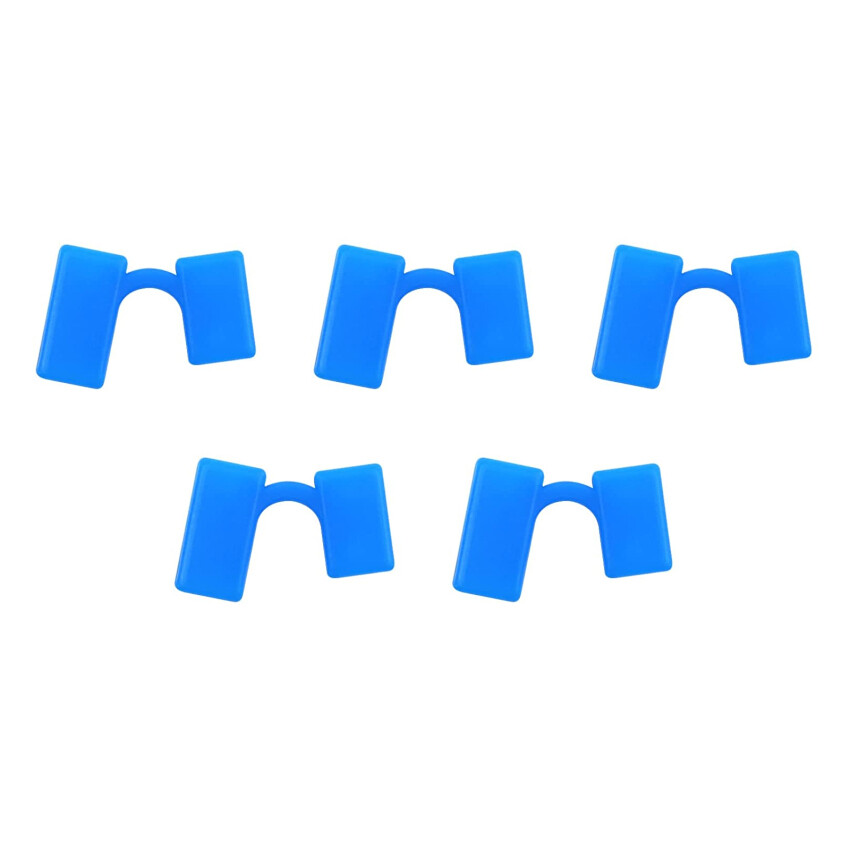 5Pieces Reusable Chopstick Helpers Training Chopsticks Hinges Connector Reusable Plastic Training Chopstick for Adults Kids Beginner Trainers
