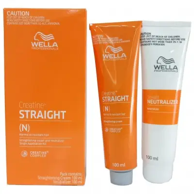 New Packing Wellastrate Wella Straight Hair Straightening Cream Intense N/R