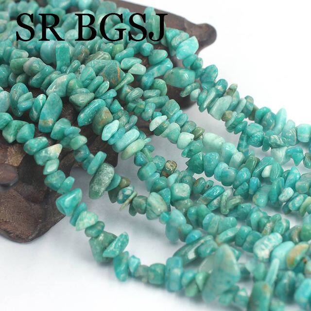 Free Ship Bgsj 6-8mm Natural Gemstone Chips Stone Jewelry Diy Amazonite Zoisite Rutilated Peridot Quartz Beaded Beads 34quot;