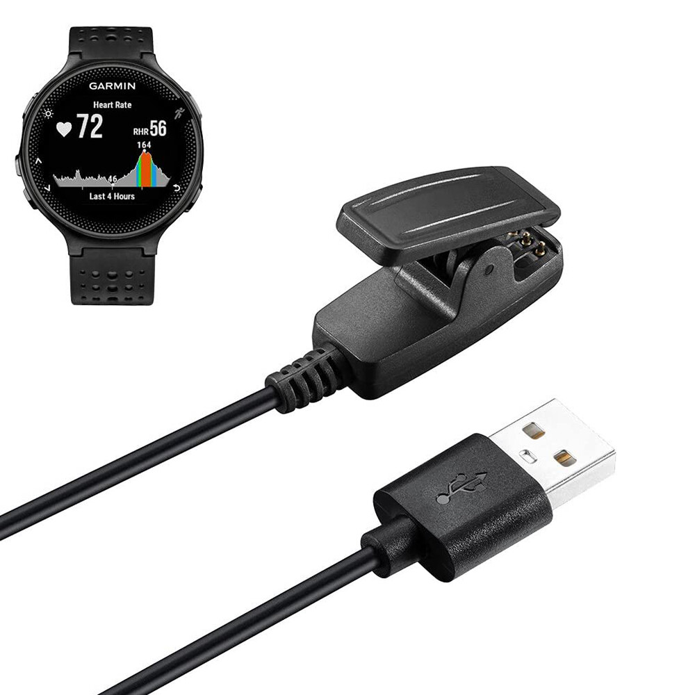 Charger Compatible for Garmin Forerunner 235, Replacement Charging Clip Cable Cord for Garmin Forerunner 235