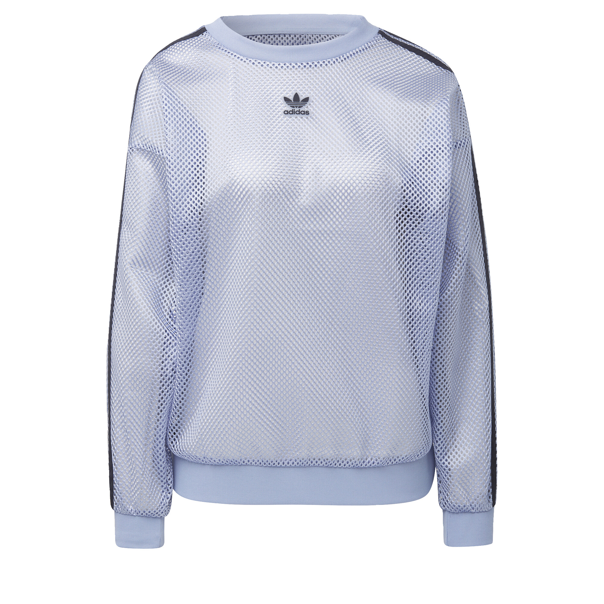 adidas ORIGINALS Mesh Crew Sweatshirt Women blue GP2150