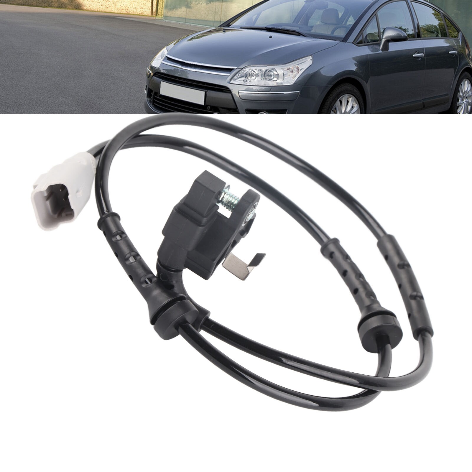 Rear ABS Speed Sensor 4545L0 Left Or Right Wheel Speed Sensor Replacement for Peugeot 307 308 CC