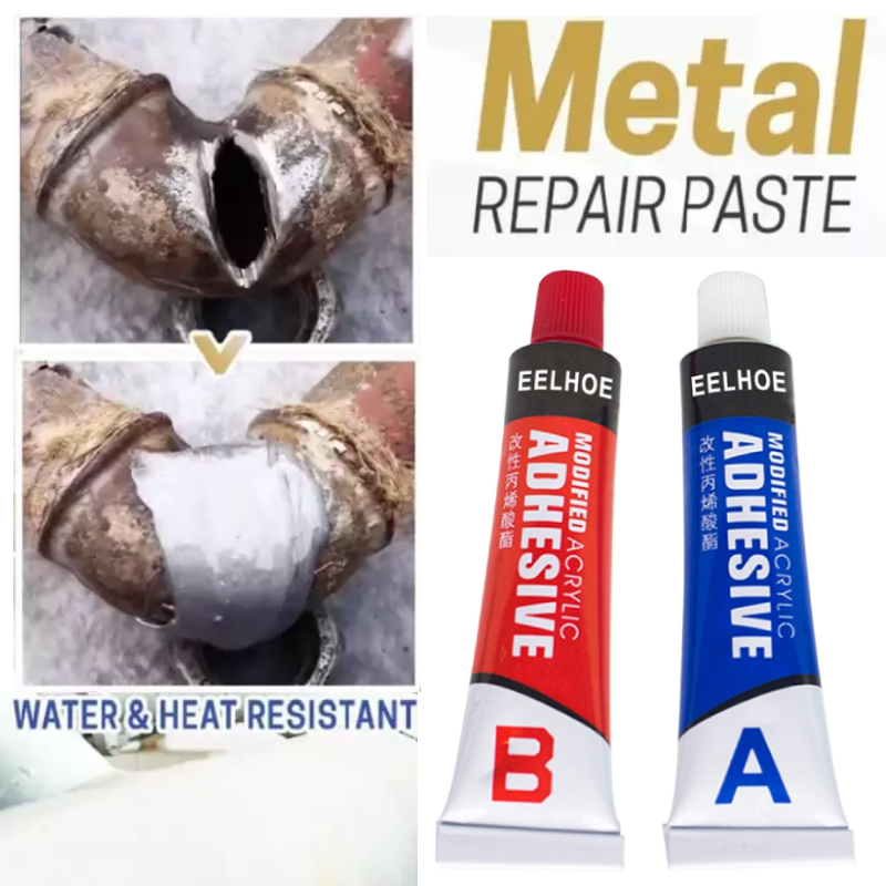 Quickdrying Welding Glue Stainless Steel Cast Iron Metal Repair Agent